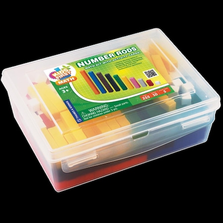 Kids First Number Rods Math Kit with Activity Cards 568004